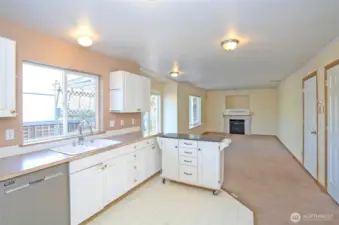 Kitchen ~ Family room