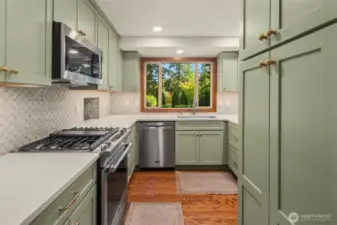 New cabinetry
