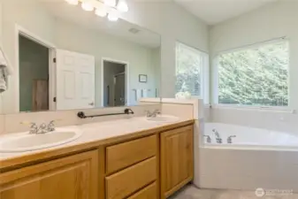 Large 5-piece primary bathroom