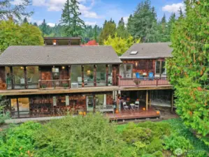 With so much deck space, this home is great for entertaining.