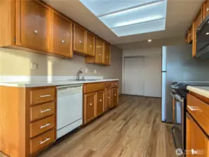 Move in ready with newer flooring.