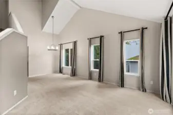 Family room / dining area