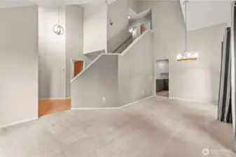 Family room / dining area