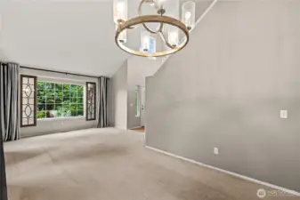 Family room / dining area