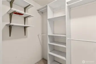 Master closet