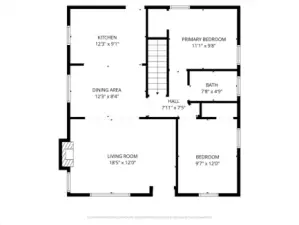 Main Level Floorplan