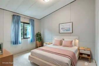 Bedroom #2, you will find them all generous in size. ***Virtually Staged***