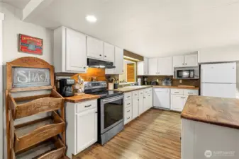 Kithen space from dining