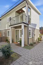 Welcome home to Loyal Heights! This two-level townhome lives like new.