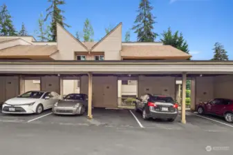 Parking with storage