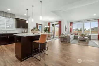**Photo is a representation only. Same floorplan in the community, different homesite. Colors and features will vary.**