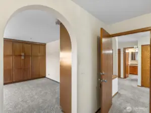 Second bedroom across from the primary