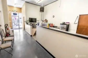 Nail salon