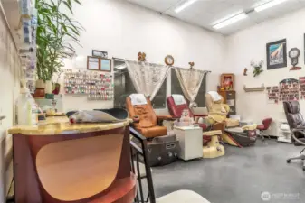 Nail salon