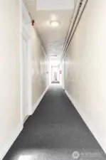 Hallway to studios-Upstairs