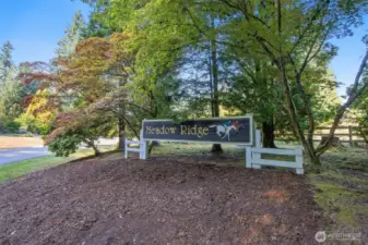 Welcome to Meadow Ridge!