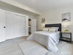 Spacious Primary bedroom