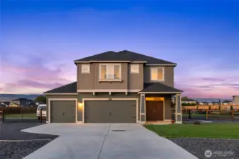 Easy to maintain landscaping. Plenty of space for storage and parking.