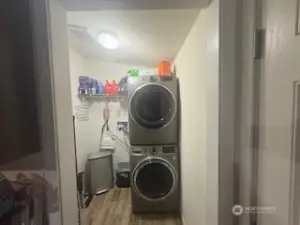 Laundry room off of Kitchen