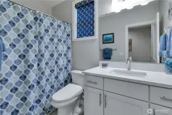 Second main floor full bath.