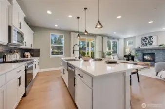 photo of model home plan 2330.  for reference only.  Features and finishes will differ from subject plan.