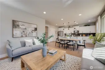 photo of model home plan 2330.  for reference only.  Features and finishes will differ from subject plan.