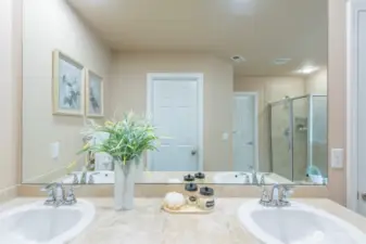 Master bathroom