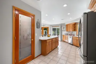 Pantry off the kitchen.