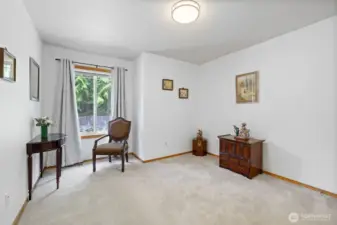 3rd bedroom with large walk in closet.