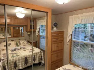 Plenty of storage in primary bedroom
