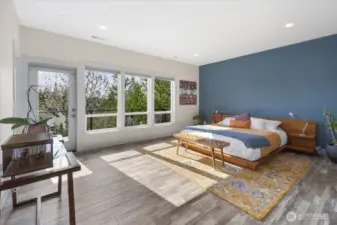 Primary Bedroom with Deck