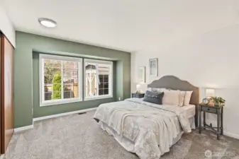 Primary bedroom with private bath.