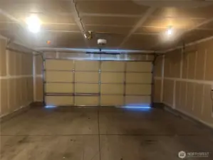 Large empty garage