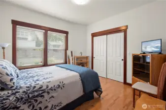 Guest bedroom on main floor.