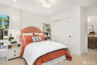 Photo of staged model for reference.