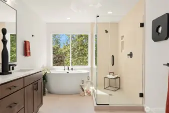 Photo of staged model for reference.