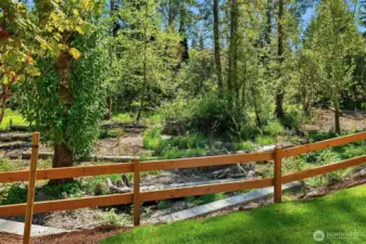 Surrounded by 17 acres of protected greenbelt.