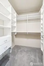 custom built-in shelving