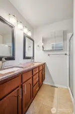 updated primary bath