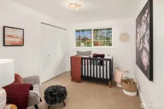 1st bedroom off hallway