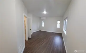 Main floor master bedroom