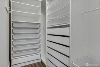 main floor master closet
