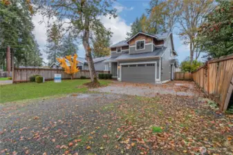 Spacious RV parking area!