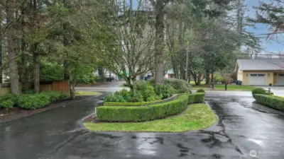 Circular driveway