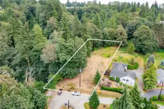 1.5 acres of ready to build land in Lake Stevens.