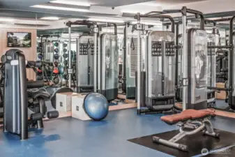 Another photo of the fitness center.