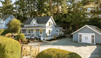 A rare quarter-acre property in town, offering space, charm, and walkable access to everything that makes La Conner special