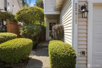 HOA Maintains the front yard landscaping.