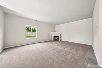 New carpeting invites you to spread out in the huge Living Room.