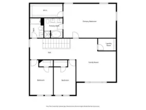 Upstairs Floorplan